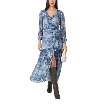 GUESS Women's Eco Long Sleeve Molly Dress