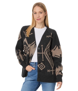 PENDLETON Women's Oversized Graphic Cardigan
