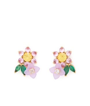 kate spade new york Bursting Blooms Cluster Studs, Multi