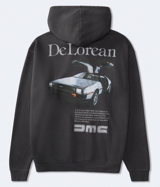 delorean pullover hoodie