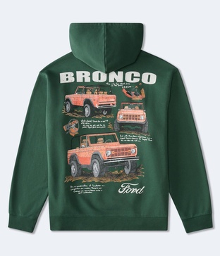 ford bronco pullover hoodie
