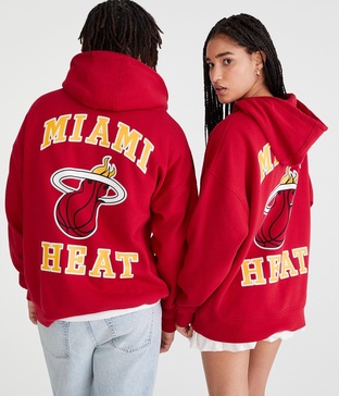 miami heat pullover hoodie