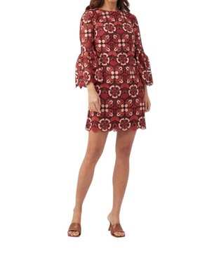 smolder dress in multi