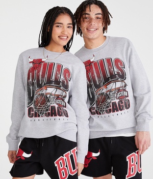 chicago bulls crew sweatshirt