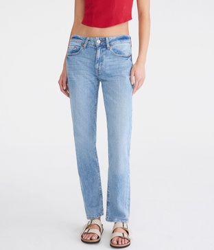 mid-rise vintage straight jean