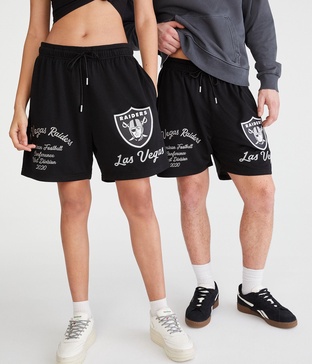 las vegas raiders mesh shorts 6"