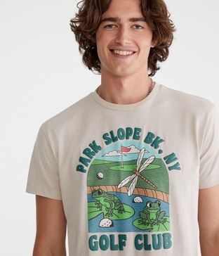 park slope golf club graphic tee