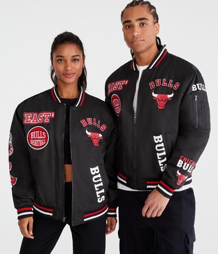 chicago bulls basketball bomber jacket