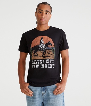 silver city new mexico graphic tee