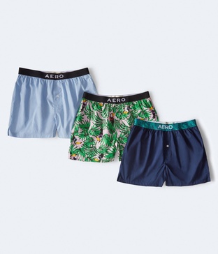 fashion woven boxer 3-pack