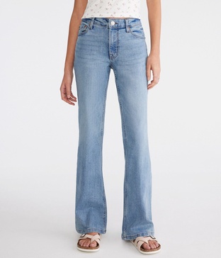 flare mid-rise jean