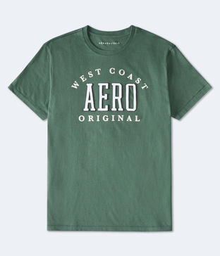 west coast foil graphic tee