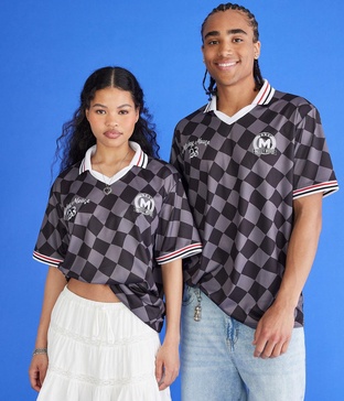 mickey & friends | mickey mouse 28 checkered top