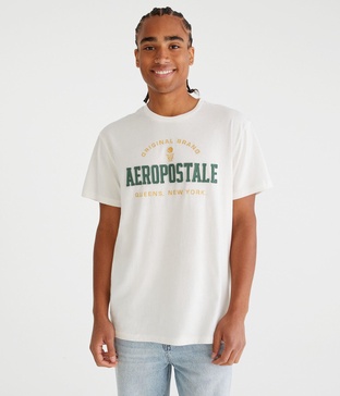 queens appliqué graphic tee