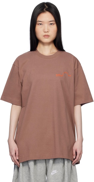SSENSE Exclusive Brown Multicollection V T-Shirt