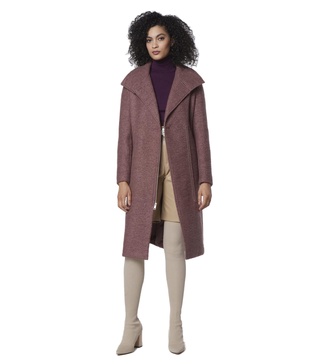 Andrew Marc Women's Geller Textured Wool Coat