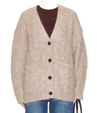 charli sweater in taupe