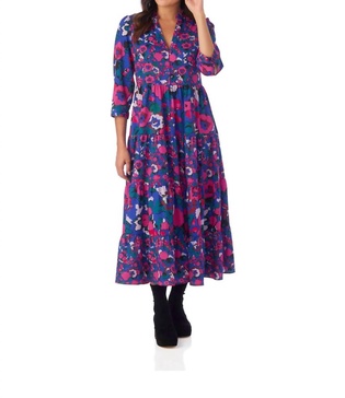 macrostie dress in party floral