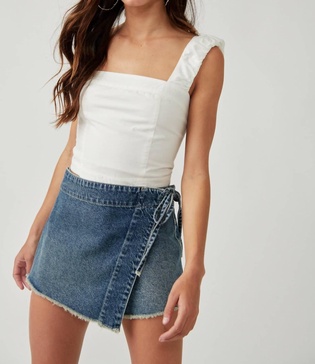 ashley tank in white