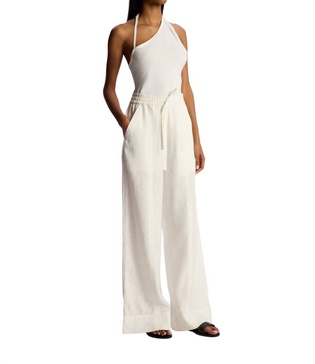 holden wide leg pant in cream