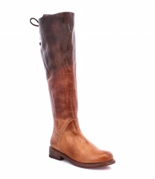 manchester knee boot in cold brew