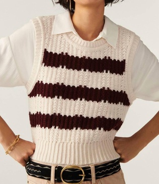 soju sweater in ecru