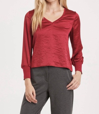 aya long sleeve top in granada