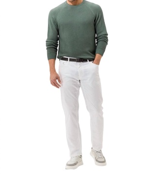 cooper fancy marathon pants in white