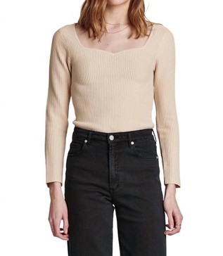 blakeley top in chai
