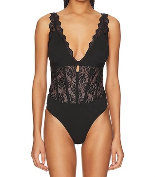 carlotta bodysuit in black