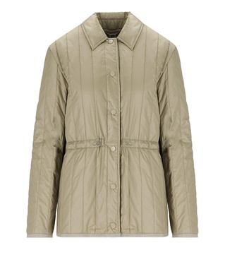 Mm Max Mara Eritrea Beige Padded Jacket