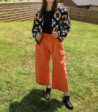 7 crochet cardigan in multicolor