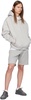 Gray Ami de Coeur Hoodie