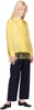 Yellow Paquerette Fringe Shirt