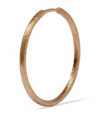 Medium Yellow Gold Hoopla Hoop Earring