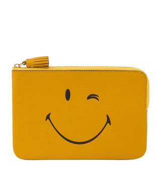 Leather Wink Pouch