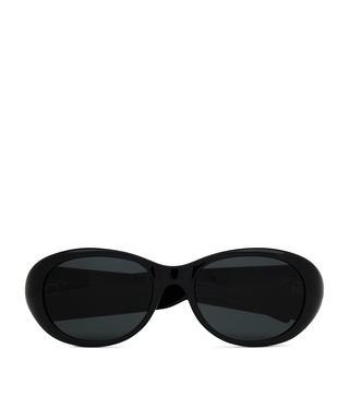 Pillowed Oval Sunglasses