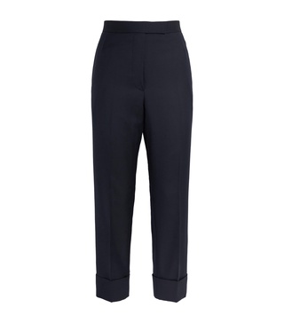 Cropped Tailored Trousers