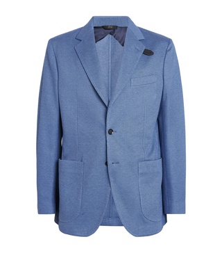 Silk-Cotton Blazer