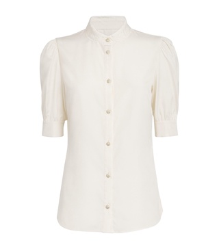 Silk Embroidered Blouse