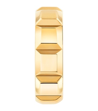 Yellow Gold Quatre Clou de Paris Single Clip Earring