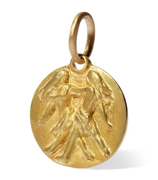 Yellow Gold Mythology Gemini Pendant
