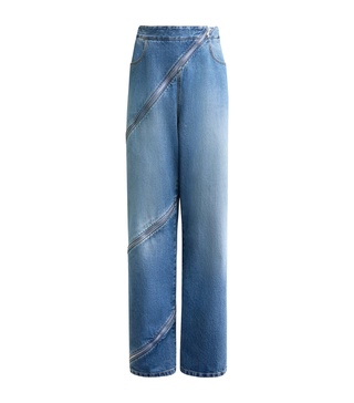 Denim Spiral Jeans