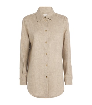 Lambswool-Cashmere London Pyjama Shirt