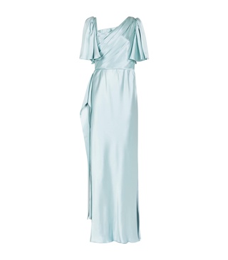 Silk Belted Dress