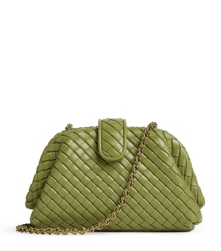 Small Leather Lauren 1980 Clutch Bag