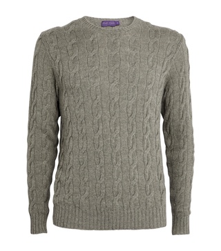 Cashmere Cable-Knit Sweater