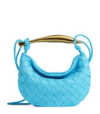 Baby Leather Sardine Top-Handle Bag