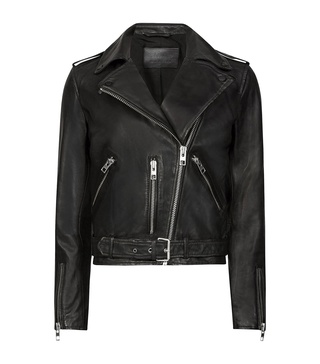 Leather Balfern Biker Jacket