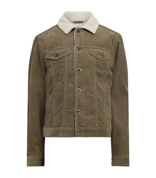 Cotton Corduroy Westy Trucker Jacket